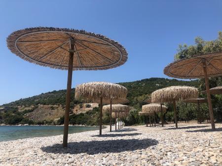 prepared beach