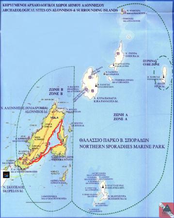 marine park map