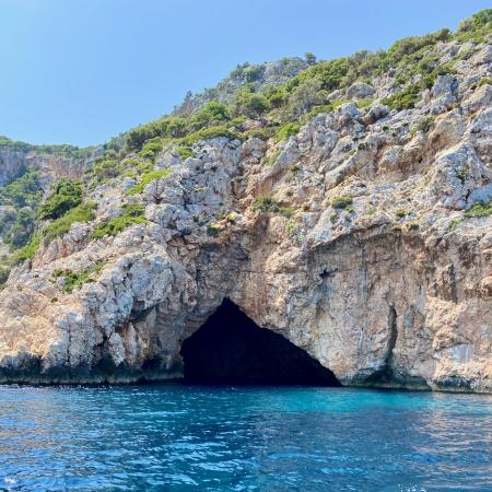 water accessible cave