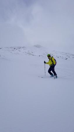 killing it on the descent