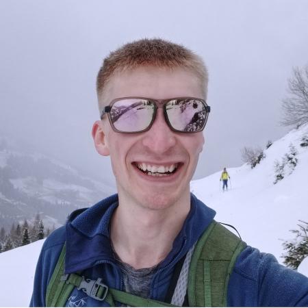 selfie when clouds parted