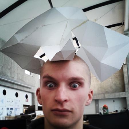 foldable architecture as hat
