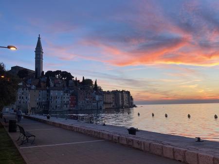 rovinj at sunset