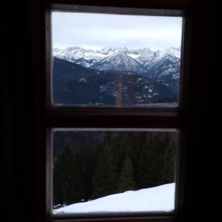 view from the hütte