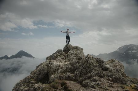 no one wanted to join me on the pinicle